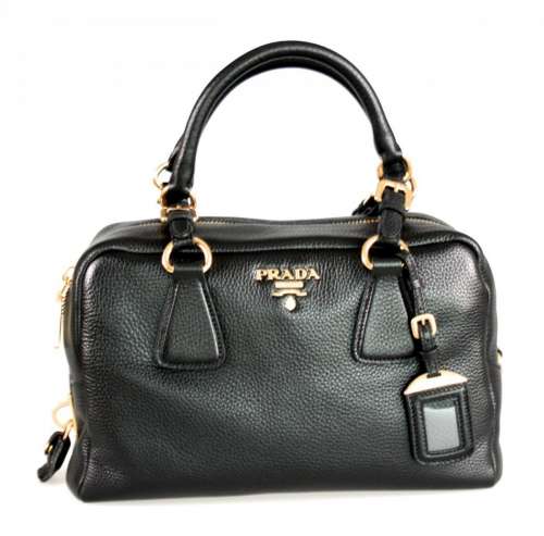 AUTHENTIC LUXURY PRADA SHOULDER BAG HANDBAG B3091M BLACK NEW